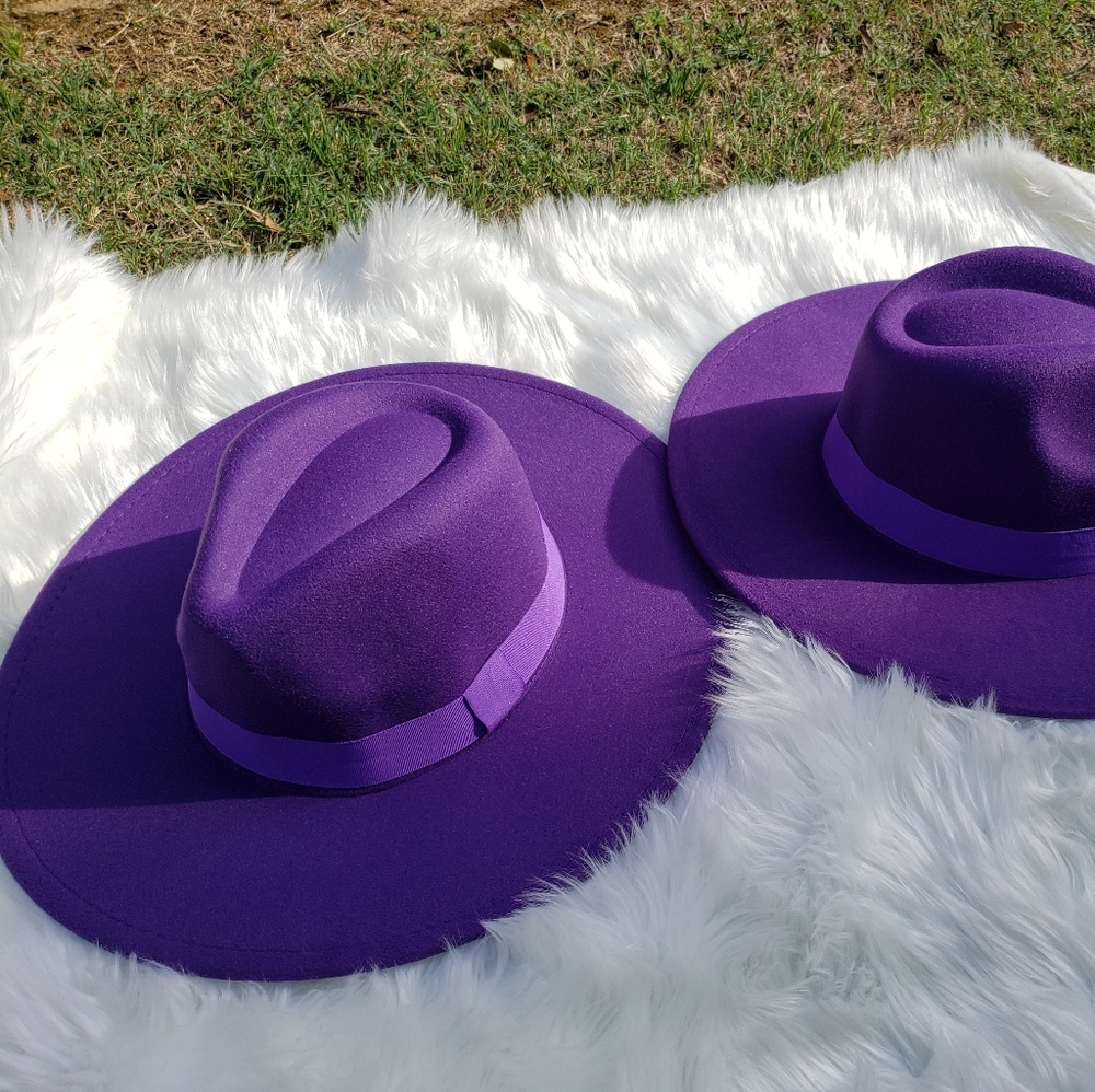Purple BRAND NEW FEDORA